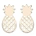 Cute Pineapple Fruit Earring Fashion Jewelry Best Friend Gift Earring for Girls and Women Gold