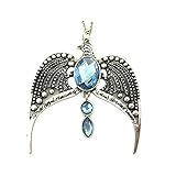 Harry Potter Ravenclaw Crown Silver Tone Necklace w/Gift Box by Superheroes