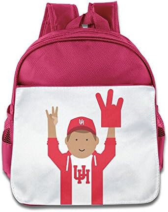 JXMD Custom Superb University Of Houston Teenager Schoolbag For 1-6 Years Old Pink