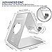 Adaker Cell Phone Stand,iPhone Dock,Desktop Cradle,Stand For Switch, All Android Smartphone,iPhone 6 6s 7 8 X Plus 5 5s 5c All-New Fire Tablet Charging, Phone Accessories Desk,Silver