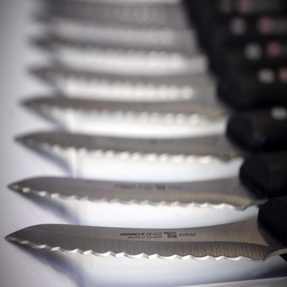 Miracle Blade III 4-Pc Steak Knife Set: Kitchen & Dining
