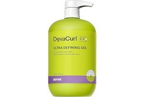 DevaCurl Ultra Defining Gel Strong Hold Non-Crunch Styler | Non-Flaking Formula | Non-Sticky