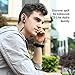Bluetooth Headphones TaoTronics Wireless 5.0 Magnetic Earbuds Snug Fit for Sports with Built in Mic TT-BH07 (IPX6 Waterproof, aptX Stereo, 9 Hours Playtime)