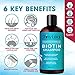 Biotin Shampoo and Conditioner for Hair Loss, Advanced Formula for Men and Women, Treatment for Thinning Hair, with Biotin & Saw Palmetto Extract, Paraben Free, Sulfate Free, 8 oz. (236 ml) Bottlesthumb 2
