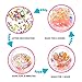 LEEHUR Soft Water Beads for Kids Non-Toxic Sensory Play Toys Rainbow Mix Gel Jelly Growing Balls Spa Refill Vases Home Outdoor Party Decoration 9 Ounces