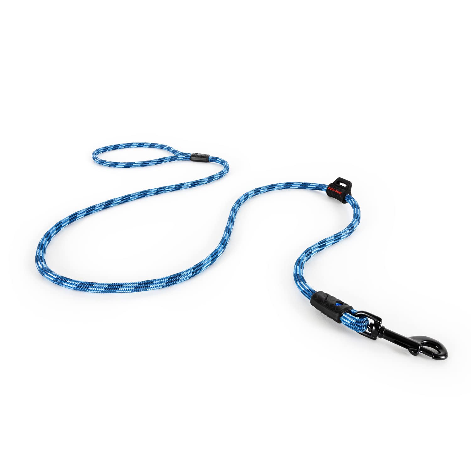EZYDOG Summit LITE Dog Lead | Training Lead, Small Dogs, Medium Dogs, Large Dogs, Sturdy Dog Lead, 6mm Thickness, Strong Climbing Rope, 1.2M Lead (Blue)