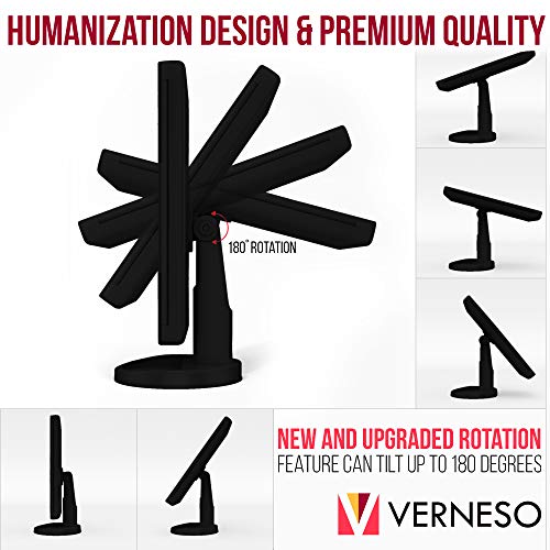 image for VERNESO Lighted Makeup Mirror with 22 LEDs - Vanity Mirror with Lights