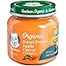 Gerber Organic Sweet Potato Apple Carrot with Cinnamon Baby Food, 4 Oz Jar