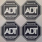 ADT Window Sticker Decal, Authentic ...
