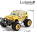 Lutema Cosmic Rocket 4CH Remote Control Truck, Yellow