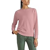 DOCKERS womens Dockers® Women's Classic Fit Brushed Terry Icon Sweatshirt