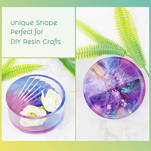 image for LET'S RESIN Silicone Resin Mold, LET’S RESIN Round Stair Mold with 1