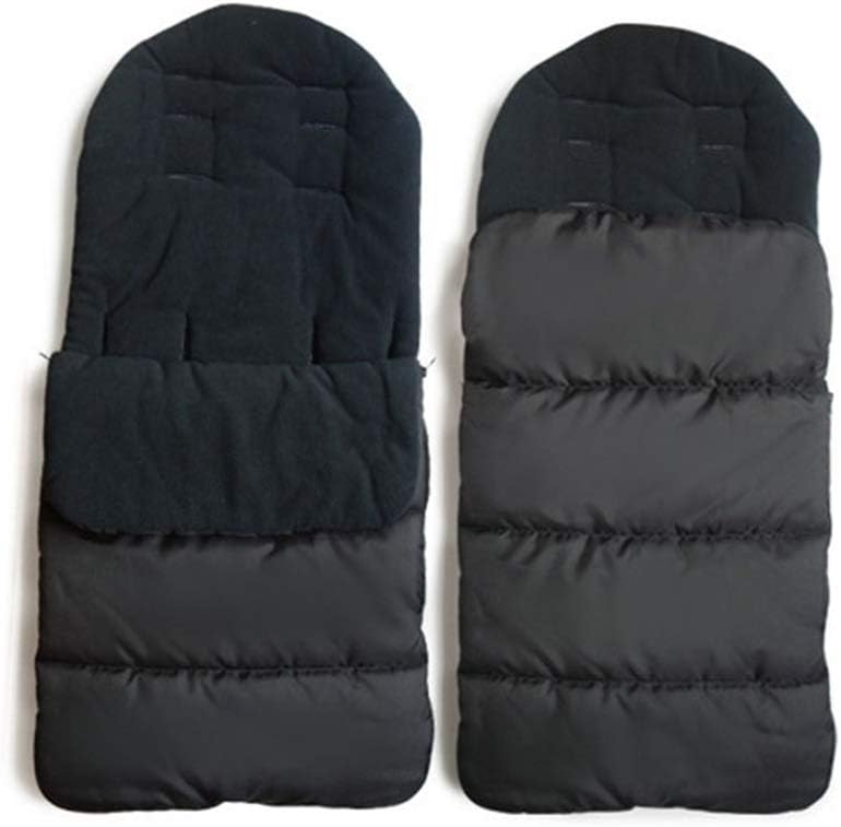 Cushion,O9CoURTerzsl Universal Warm Baby Infant Stroller Foot Muff Buggy Pushchair Pram Foot Cover - Black