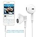 Certified Gadgets Headphones [3 PACK] Sport Earphones with Mic Earbuds Stereo & Noise Cancelling Isolating Headset for Apple iPhone iPod iPad Samsung Galaxy LG HTC Other 3.5MM Devices (White)
