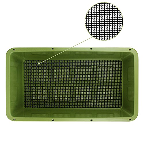 Aboat 5 Pack 30 x 20 cm Rigid Polyethylene Garden's Drainage Mesh Hole Screens