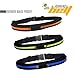 One Planet Products Running Belt Waist Pack (3 Pack) - Waterproof Zipper Pouch - Fitness Equipment for Runner. Anti Theft Cell Phone Pocket for iPhone