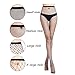 Senchanting Women Hot Chic Vintage Black Big Cross Fishnet Tights Seamless Nylon Large Mesh Stockings Pantyhose(X-Large Hole)