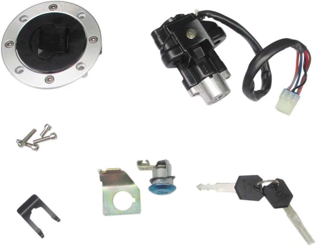 NEW Ignition Switch Fuel Tank Cap Lock Set For Suzuki SV650 (1999-2002) US!