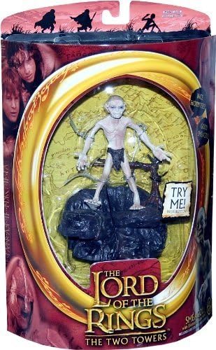 SMEAGOL with Electronic Sound Base from THE LORD OF THE RINGS: THE TWO TOWERS Action Figure by Universal Cards