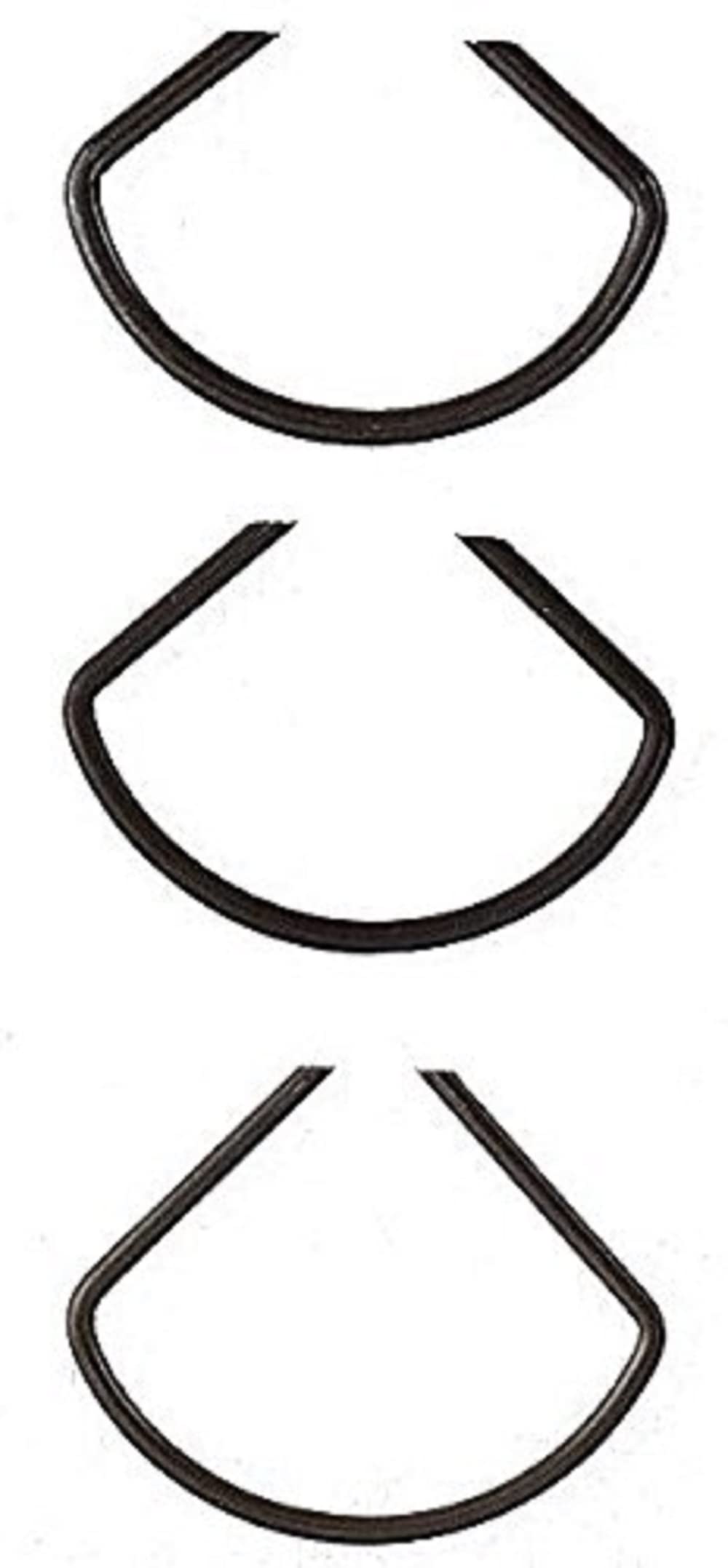 Ulmia 170-a Brackets, mitre Clamps, high Quality Hardened Spring Steel, Ground Tips, no Damage to The tensioning Material. Tip Width: 9 mm.
