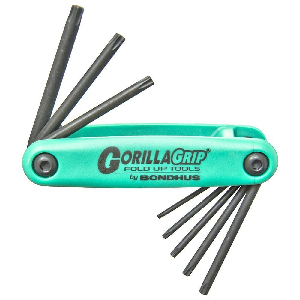 Bondhus, GORILLAGRIP HEX FOLD UP Keys 8PC TX9-40 TF8, 12634
