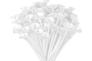 APOULIN Balloon Sticks - 100Pcs Balloon Stick and Cup for Party Wedding