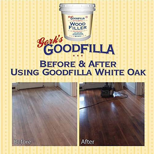WaterBased Wood & Grain Filler Ebony 1 Quart By Goodfilla