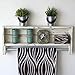 White Reclaimed Towel Rack 24 Inch