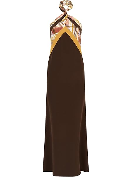 Rosie Assoulin Twisted Halter Dress