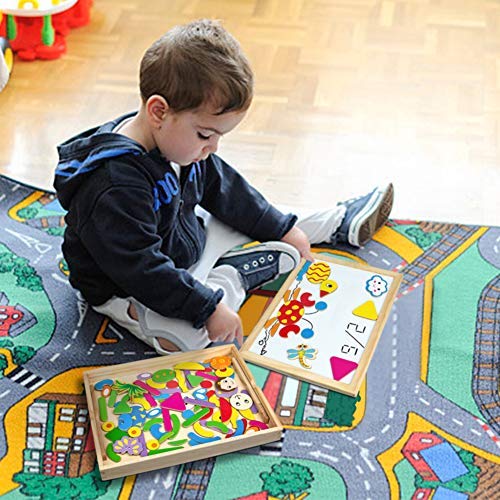 3 Fajiabao+Magnetic+Montessori+Educational+Toddlers