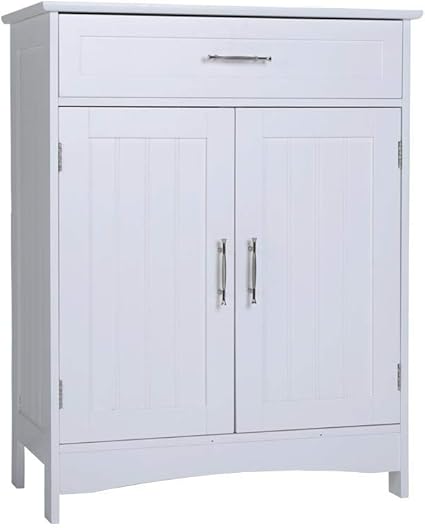 ROBTLE Armario de baño de pie Libre, Armario de Entrada de Madera de