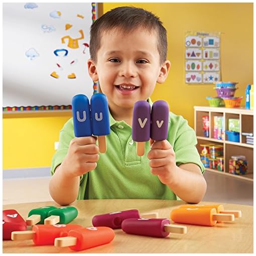 Learning Resources Smart Snacks Alpha Pops, Alphabet Matching & Fine Motor Skills Toy, 26 Double Sided Pieces, Ages 2+ - Image 3