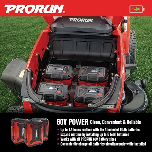 PRORUN PLT60V42-60V 42IN Riding Lawn Mower photo 11