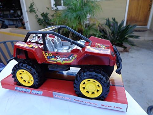 Dune Buggy street car 4X4 with chromed Engine Friction powered.Fully detailed