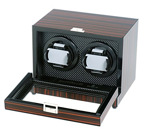 Automaric Watch Winder w/LCD Digital Display for Self Winding Watches