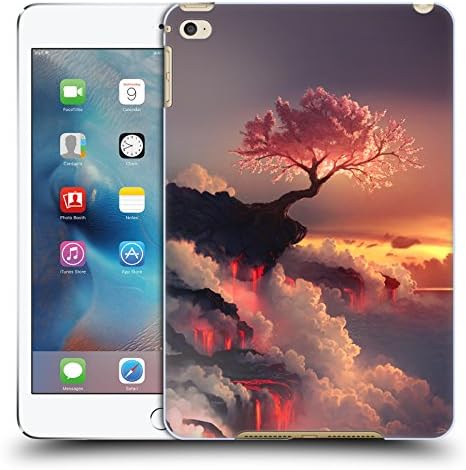 Official Daniel Conway Scorched Earth Cherry Blossoms Hard Back Case for Apple iPad mini 4