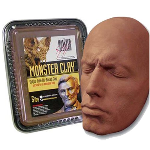 Monster Maker Clay Premium Grade - 2.27kg (5lbs) - Hard