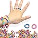 Efivs Arts 3200pcs Multicolor 6/0 4mm Seed Beads Mini Pony Beads Waist Beads for DIY Bracelets,Necklaces, Key Chains and Kid Jewelry Bead Box Kit,J002
