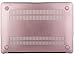 MOSISO Plastic Hard Shell Case & Keyboard Cover Skin Only Compatible with MacBook Air 11 inch (Models: A1370 & A1465), Rose Gold