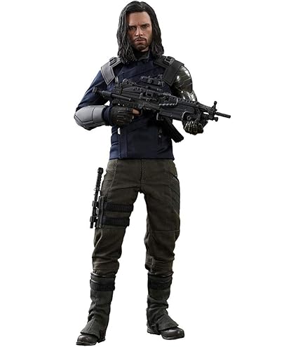 Amazon.com: Hot Toys 1/6 MMS351 Civil War Captain America Bucky