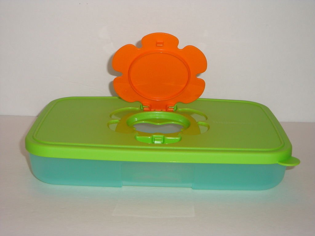 tupperware baby wipes container