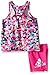 adidas Baby Girls' Top and Short Set, Mosaic Print, 9 Months