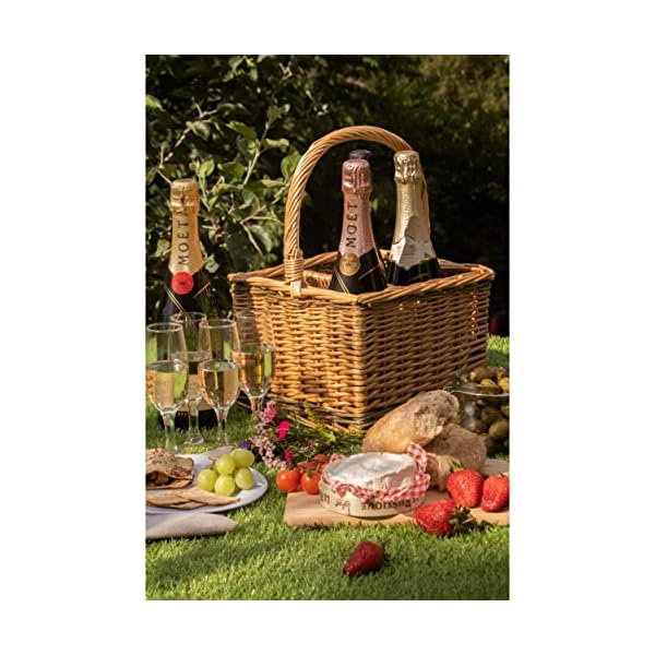 wicker bottle carrier