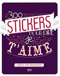 300 stickers pour dire je t'aime