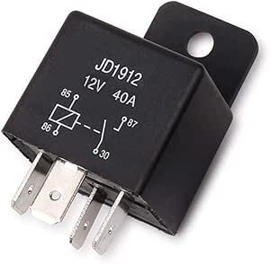 Amazon.com: JD1912 Automotive Relay 4-Pin 40A 12V SPDT Car Truck Van