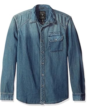 Men's Logo Denim Shirt
