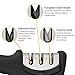Kitchen Knife Sharpener. 3-Stage Knife Sharpening Tool Helps Repair, Restore and Polish Blades. Cut-Resistant Glove Included
