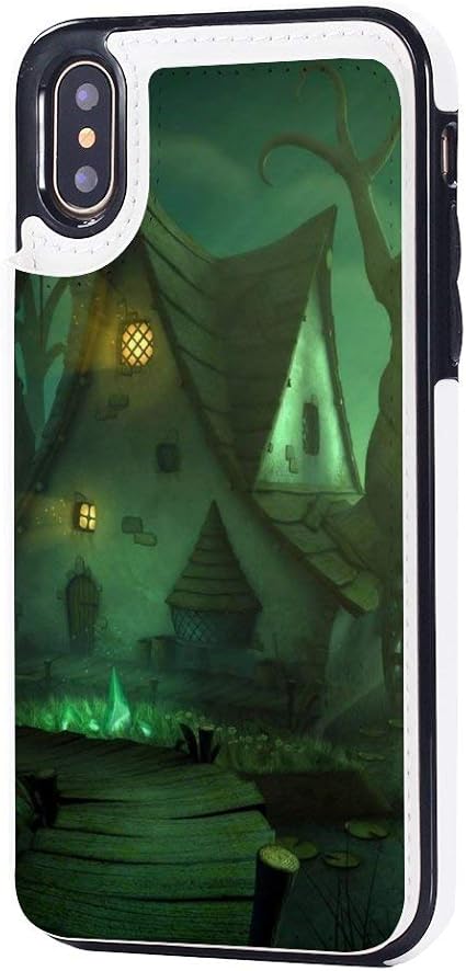 Amazon Co Jp 怖いハロウィーンの壁紙 Iphone X Xsケース 携帯のケース 手帳型 高級tpu Puレザーフケース カードスロット 軽量 便利 強磁性 スタンド機能 衝撃防止 全面保護 Electronics Cameras