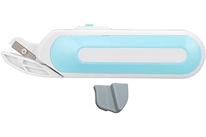 Electric Scissors Cordless Ergonomic Handle Lightweight Battery Powered Electric Cutter for Crafting Cardboard Leather Felt P