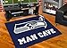 FANMATS 14368 Seattle Seahawks Man Cave All-Star Rug - 34 in. x 42.5 in.